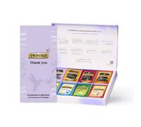 Twinings - Thank You Favourites Collection - Tea Gift Box - 40 Envelopes - Assorted Black Green & Herbal Teas