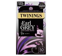 Twinings The Earl Grey 50 Tea Bags 125g (Pack of 4)