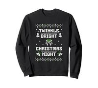 Twinkle bright Christmas night Sweatshirt