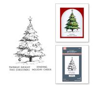 Twinkle Bright Tree Registration BetterPress Plates from The Wonderland Collection