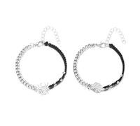 twinkle eye Spider Matching Bracelets Set for Couples Spider for Woman Spider Charm Handmade Woven Bracelets Y2K Friendship Halloween Costume Party Jewelry, One Size, Nylon, no gemstone