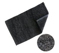 Emma Barclay Twinkle - Super Soft Bath Mat - Luxury Bath Mat With Sparkle Detailing, 60% Polyester, 40% Cotton in Black - 50x80cm