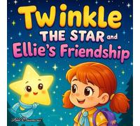 Twinkle The Star And Ellie's Friendship: kids Coloring Book About Friendship And Kindness. Contain Consistent Characters and Easy to color beautiful images for kid as well Teens also
