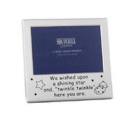 Twinkle Twinkle Baby Photo Frame Gift 5" x 3", Silver