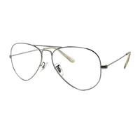 TWINKLE TWINKLE Big Lens Reading Glasses 70s 80s Police Pilot Classic Stylish Large Lens Double Bridge Metal Glasses R3025(1 Pair Silver +2.00 Magnification)