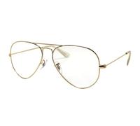 TWINKLE TWINKLE Big Lens Reading Glasses 80s Police Pilot Classic Stylish Large Lens Double Bridge Metal R3025(1 Pair Gold +3.00 Magnification)