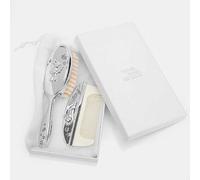 Twinkle Twinkle Silverplated Brush/Comb Set Silver