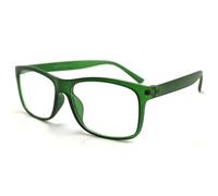 TWINKLE TWINKLE Simple Style Ultralight Reading Glasses Womens Mens Retro Spectacles Large Lens R140 (1 Pairs Green, +175 Magnification)