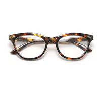 TWINKLE TWINKLE Women Big Reading Glasses for Cat Eye Ladies Readers Glsses Flexible Spring Hinge (1 Pair Tortoiseshell +1.50 Magnification)