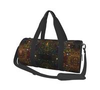 twinkling stars Canvas travel bag, large capacity, can be carried on the shoulder