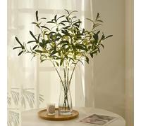 Twinkling Tree Fairy Light Olive Vine, Twinkling Tree Olive Vine, Garlands For Home Decoration, Artificial Greenery Garland For Wedding Arch Backdrop Table Home Decor (Olive Leaf 85cm)