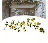 Twinkling Tree Fairy Light Olive Vine, Twinkling Tree Olive Vine, Garlands For Home Decoration, Artificial Greenery Garland For Wedding Arch Backdrop Table Home Decor (36-head 2.7m)