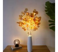 Twinkling Tree Fairy Light Olive Vine, Twinkling Tree Olive Vine, Garlands For Home Decoration, Artificial Greenery Garland For Wedding Arch Backdrop Table Home Decor (85cm Brown)