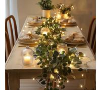 Twinkling Tree Olive Vine,Faux Vines Lights Artificial Greenery Garland,6ft Fairy Light Olive Vine Garland,Hanging Battery Operated Leaves Vines Holiday for Spring Christma