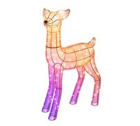 Twinkly 3D Reindeers - Doe, 200 Rgb+W Led, 90Cm, Iron/acrylic, Plug G