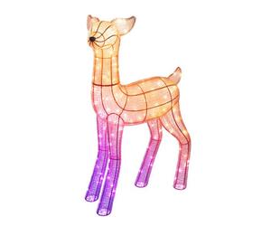 Twinkly 3D Reindeers - Doe, 200 Rgb+W Led, 90Cm, Iron/acrylic, Plug G