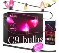 TWINKLY C9 Pine Cone Generation II Smart 40 RGB LED String Lights - 12.2 m