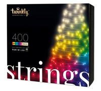 Twinkly Strings App-Controlled Led Christmas Lights With 400 Rgb+W (16 Million Colours +Ww) 32M Black Wire In/outdoor Smart Lights