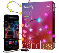 Twinkly Strings Usb-C 200 Star-Shaped Rgb Leds, Green Wire