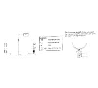 Twinlight Set Holder Cable Chrome | Suzuki VZ 1600 Marauder