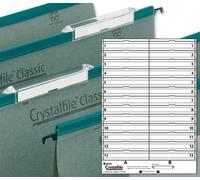 Rexel Crystalfile Classic Card Inserts White [Pack 50] - 78290