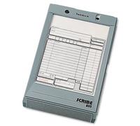 Twinlock Scribe 855 Counter Sales Receipt Business Form 3-Part 216x140mm Ref 71707 [Pack 75]