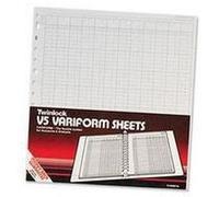 Rexel Variform V8 10-Column Cash Refill (75 Pack)