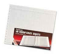 Rexel Variform V8 12-Column Cash Refill (75 Pack)