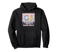 Twinning with My School Bestie Cute Matching Friend Twin Day Pullover Hoodie