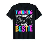Twinning With My Work Bestie Spirit W est Friend Twin T-Shirt