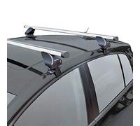 Twinny Load Roof bar set Aluminum A53 compatible with Audi Q2 2017- & Fiat 500X 2015- (without rails)