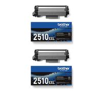 Brother MFC-L2960DW Printer Toner Cartridges (2 Pack) -TN2510XXL Multipack Original