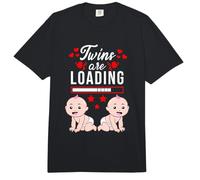 Twins are Loading Mama gets Twins Loading Twins Comfort Colors Adult Heavyweight T-Shirt