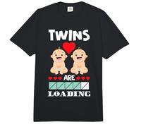Twins are Loading Mama gets Twins Loading Twins Comfort Colors Adult Heavyweight T-Shirt