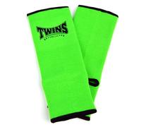 TWINS SPECIAL AG1 Ankle Guard - For Muay Thai, MMA & Kickboxing Training (Green/Black, Small)