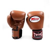 Twins Special BGVL-3 retro brown Boxing Gloves leather Muay Thai Kickboxing 14 OZ