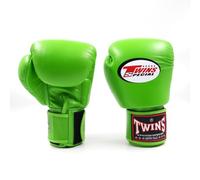 Twins Special BGVL3 Boxing Gloves - Genuine Leather - Lime Green - 12 oz