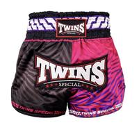 TWINS SPECIAL Satin Muay Thai Shorts (UK, Waist, 34, Regular, Regular, Maze)