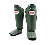 Twins Special SGL7 Shin Guards - Olive Green - Size L