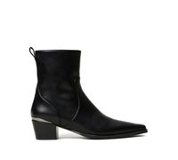 TWINSET 50mm laminated-panel cowboy boots - Black 35-36-39