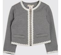 Twinset Boy's Lightweight Viscose Jacket with Contrast Piping - Size: 3 - female