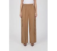 Twinset Cotton Cargo Pants - Size: 42 - female