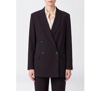 Twinset Double-Breasted Viscose Blend Blazer with Peak Lapels - Size: 38 - female