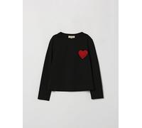 Twinset Girl's Heart Print Long-Sleeved Cotton T-shirt - Size: 14 - female