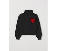 Twinset Girl's Roll Neck with Hearts Print and Jacquard Logo - Size: 14 - female