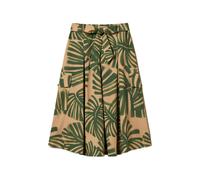 TWINSET leaf-print belted midi skirt - Neutrals XS-S-M-L-XL