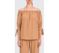 TWINSET U & B Viscose and Cotton Blend Top - Size: XS - female