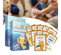 Twinsun 2Pcs Card Games for Adults, 48 Cards Family Card Games, The Goes Fish Game of Life's Little Humiliations, Classic Interactive Fun Family and Educational Game, Great Gift Idea (2Pcs)