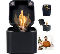 Twinsun 2Pcs Funny Gifts for Men, Middle Finger in a Box,Middle Finger Gifts Figurine, Funny Novelty Prank Pop Up Gifts Surprise Box,Gag Gifts for Friends Desk Home Decoration Christmas Birthday