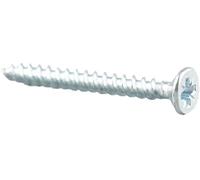 Twinthread Woodscrews Bright Zinc Plated - High Grip Wood Screws for Softwood, Chipboard & MDF - Rust Resistant (#8 x 1 1/2 (Pack of 200))